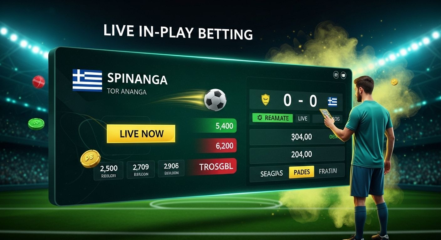 Λειτουργίες Live Betting match betting