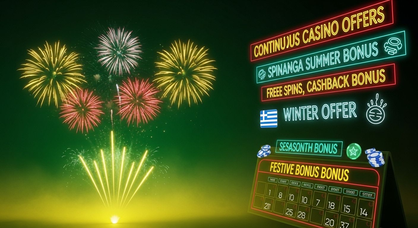 Προσφορές και εποχιακές προσφορές sign up bonus